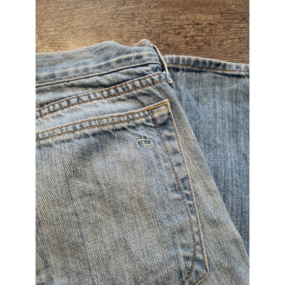 Rag & bone Boyfriend Moss Wholes Distressed Jeans Women's Sz 24 Whiskered (j - Picture 8 of 8